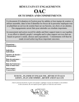 Résultats et engagements OAC Outcomes and Commitments